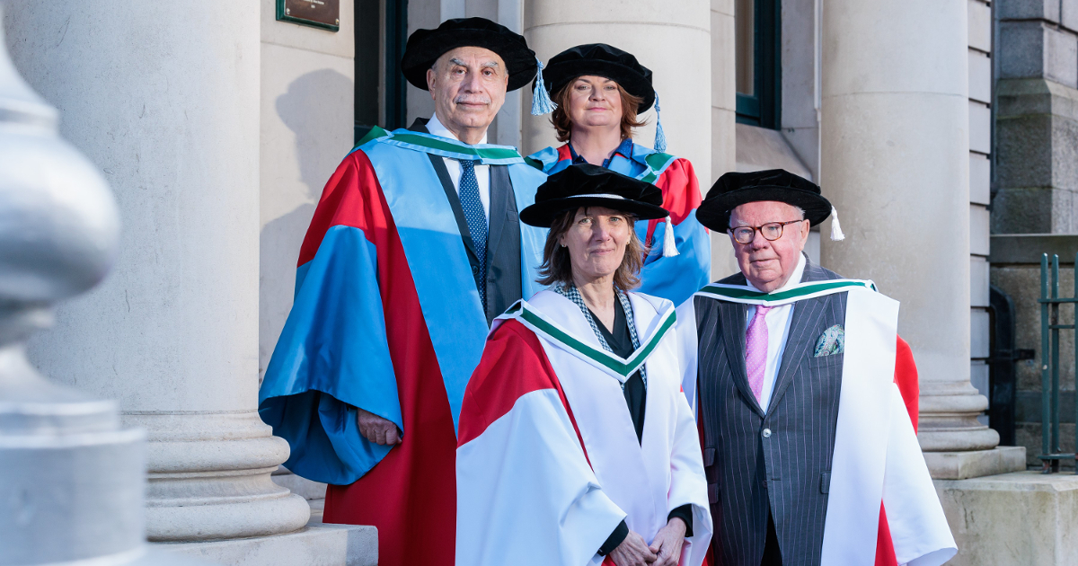 Honorary Conferring of the National University of Ireland