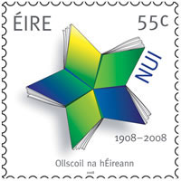 The NUI Centenary stamp