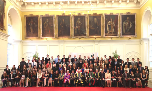 NUI Awards 2012 Winners Group Photo