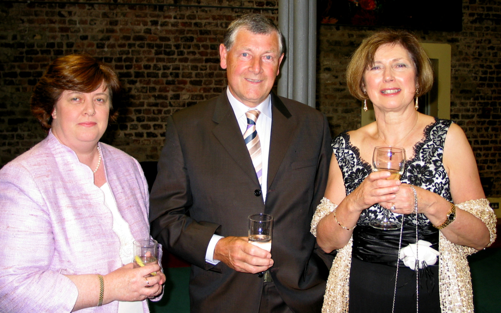 L-R: Ann Milner, Dr John Nolan, Dr Attracta Halpin