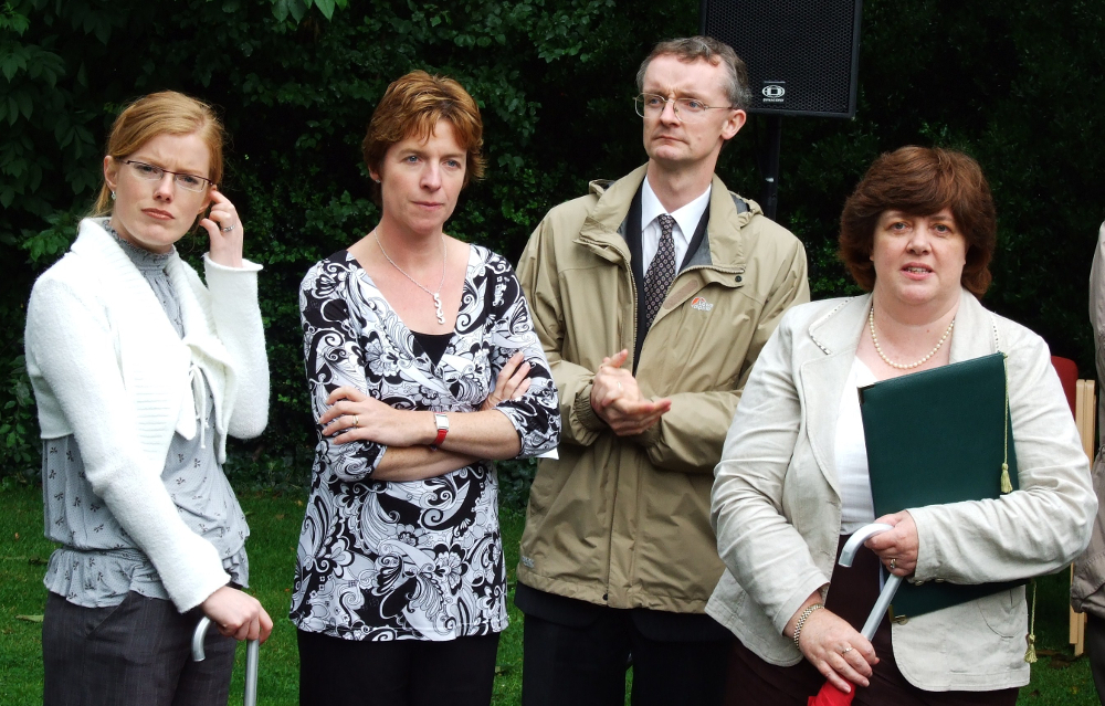 L-R: Andrea Durnin, Audraí O'Driscoll, Denis Dowling, Ann Milner