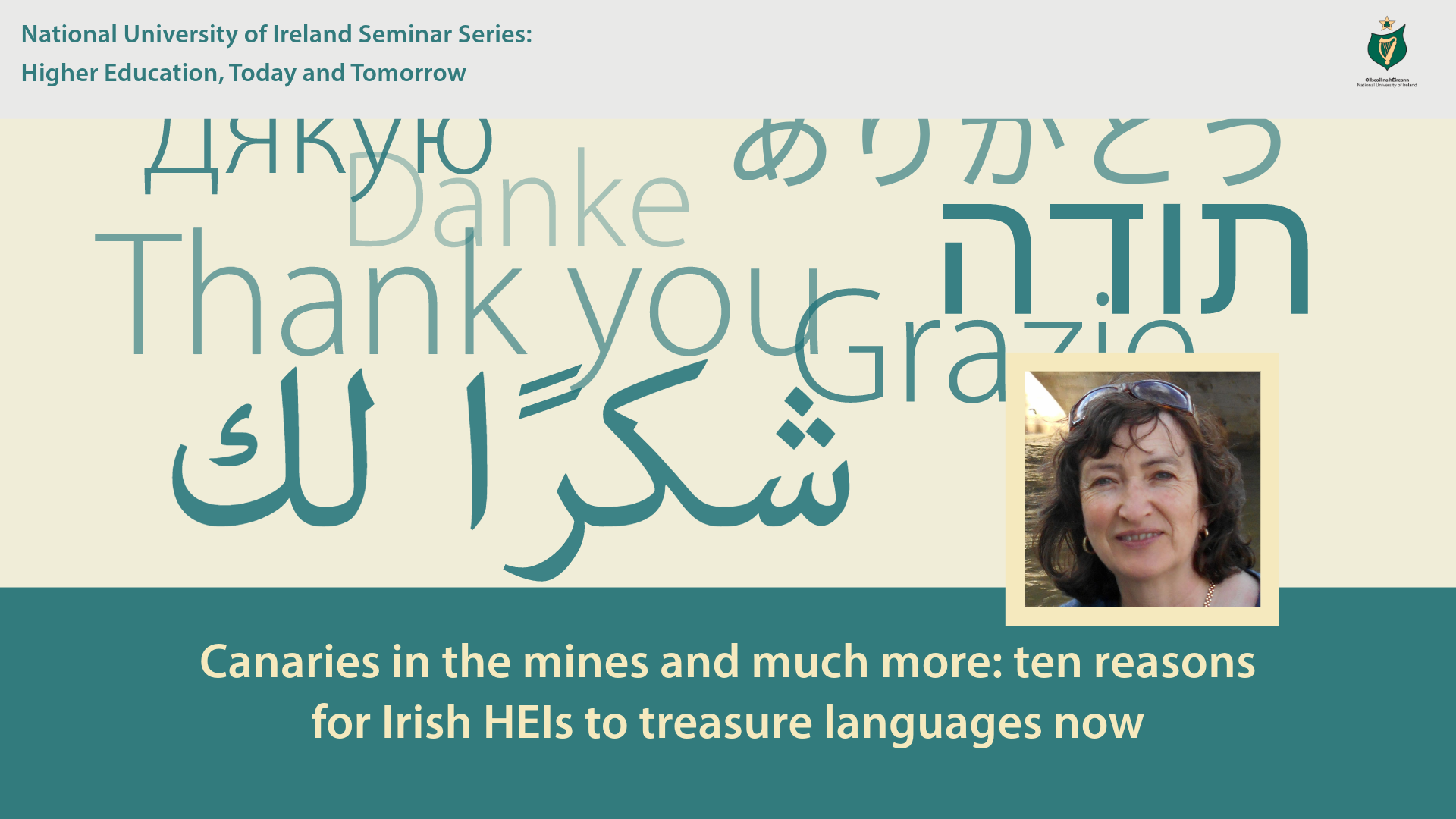 Canaries in the Mines and Much More: Ten Reasons for Irish HEIs to Treasure Languages Now