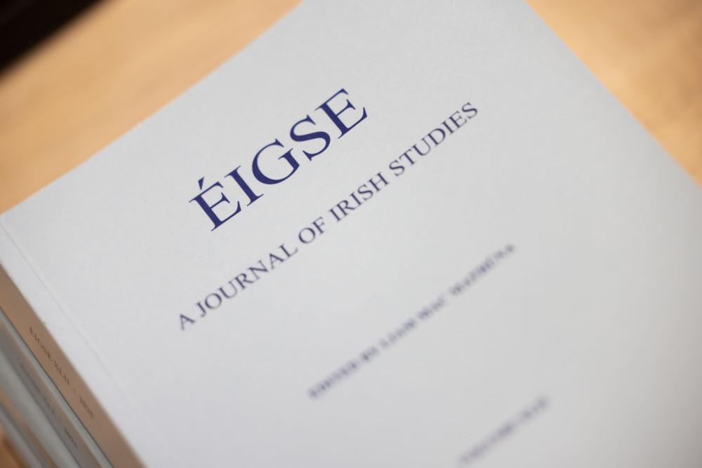  ÉIGSE: A Journal of Irish Studies, Volume XLII Cover Photo