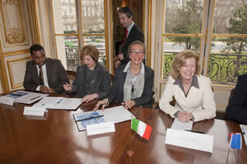 signing of agreement