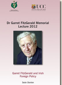 Dr Garret FitzGerald Memorial Lecture 2012 Cover Page